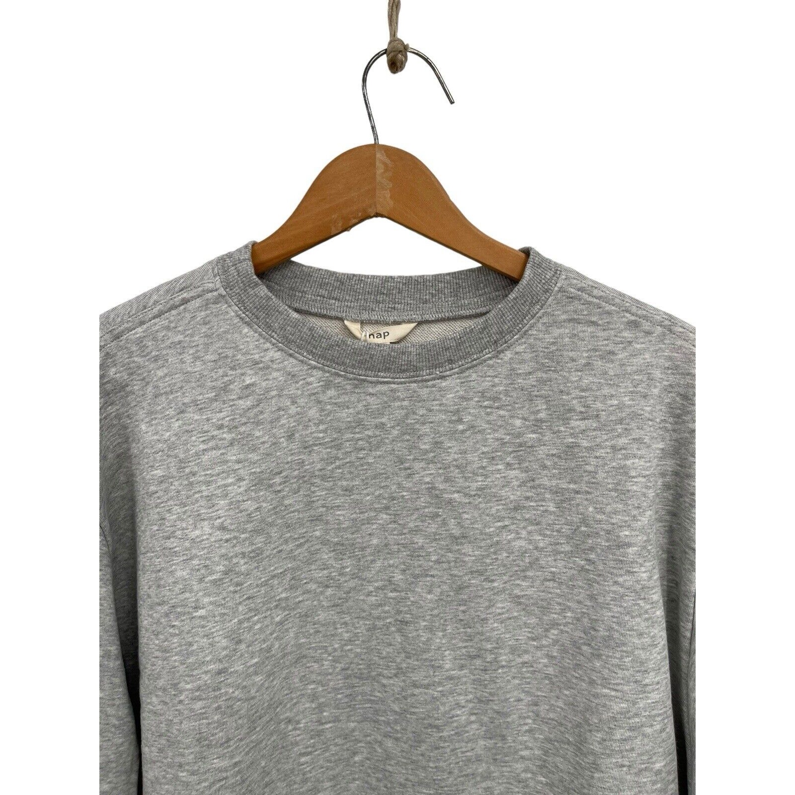 Nwt Nap Loungewear Sweatshirt Gray Size Small — image 4 of 8